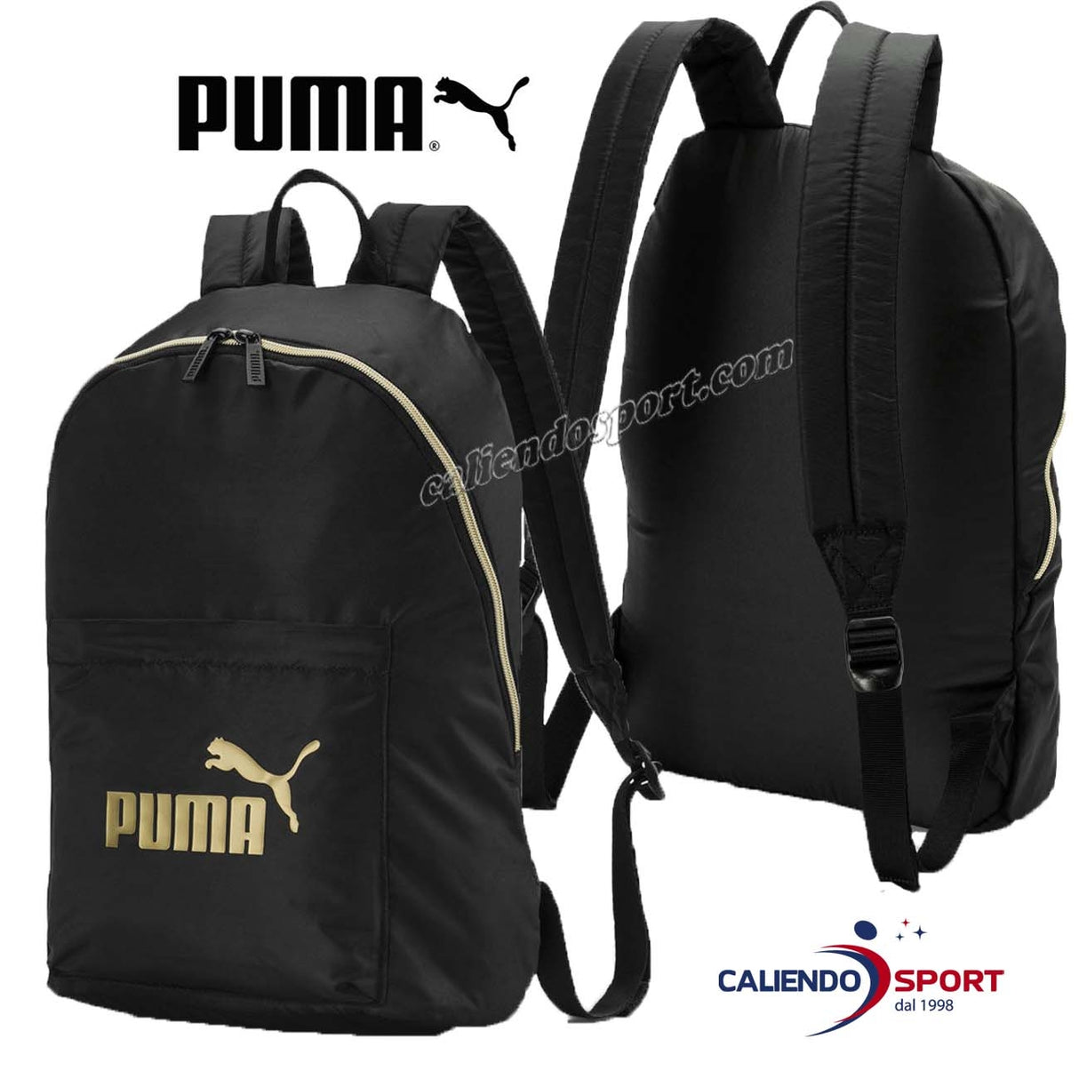 SAC À DOS PUMA 076573 01 BLACK CORE SAISONNIÈRE SPORT ÉCOLE