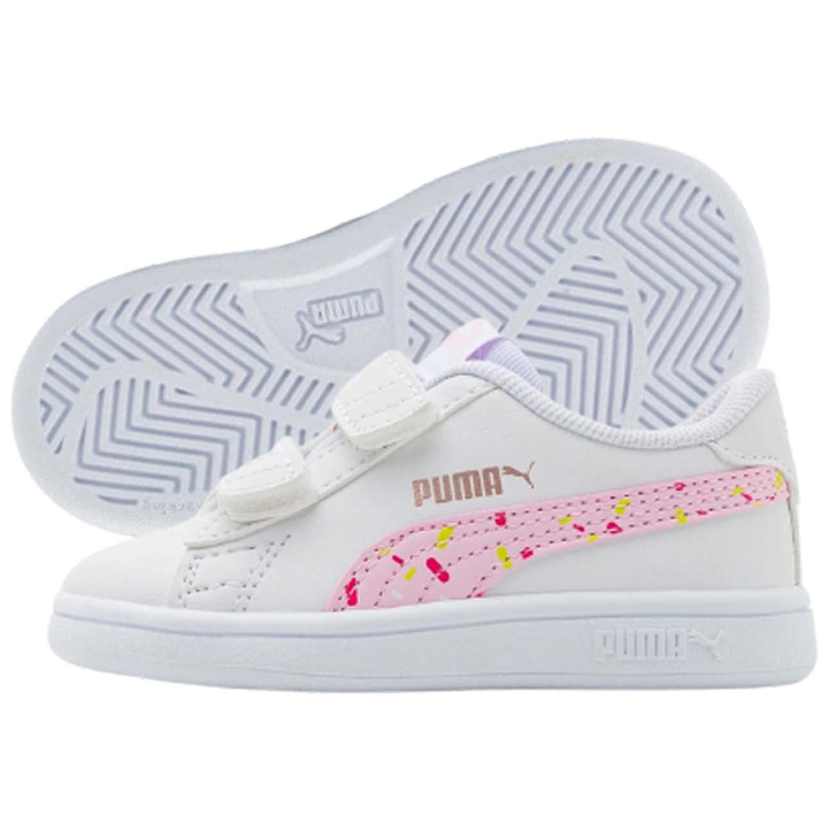 PUMA 389758 01 SMASH V2 CRUSH GIRLS SHOES