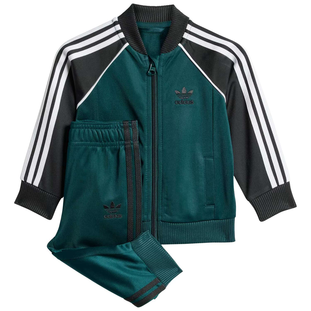 TUTA BAMBINI ADIDAS JY0013 ADICOLOR ACETATO VERDE
