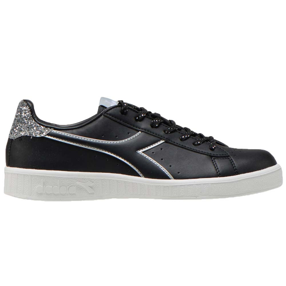 DIADORA WOMEN'S SHOES 175063 2000 GAME P WN WHITE BLACK