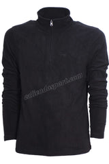 Micropile Diadora PULL HOMME 172437 NOIR GRIS BLEU DEMI-ZIP SNOW WARM