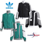 ADIDAS ORIGINALS DH5200 DH5201 VESTE COUPE-VENT POUR HOMMES EQT BLOCK VERT