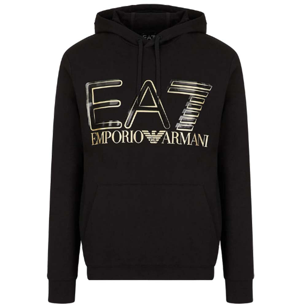 ARMANI EA7 3LPM45PJFGZ LOGO SERIES BRUSHED COTTON SWEATSHIRT