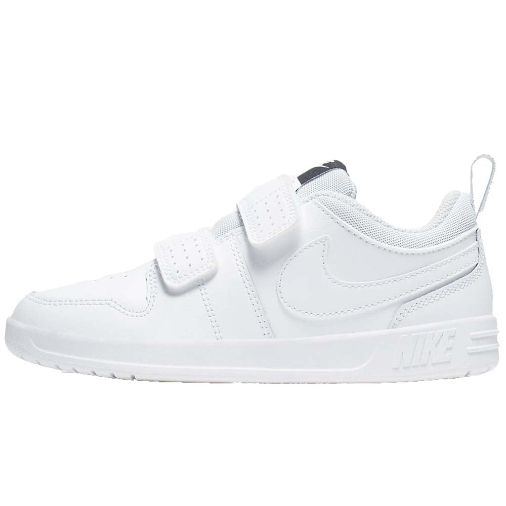 CHAUSSURES NIKE AR4161 002 400 100 BLANC BLEU GRIS PICO 5 STRAPPLE POUR ENFANTS