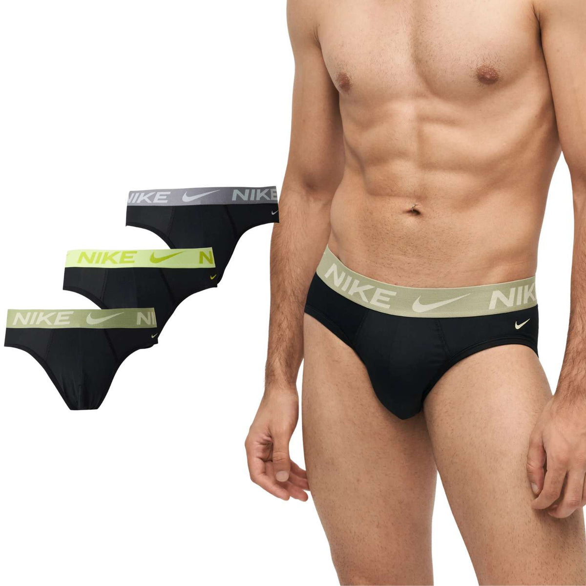 SLIP NIKE  0000KE1155-OK8 ESSENTIAL MICRO 3 PEZZI