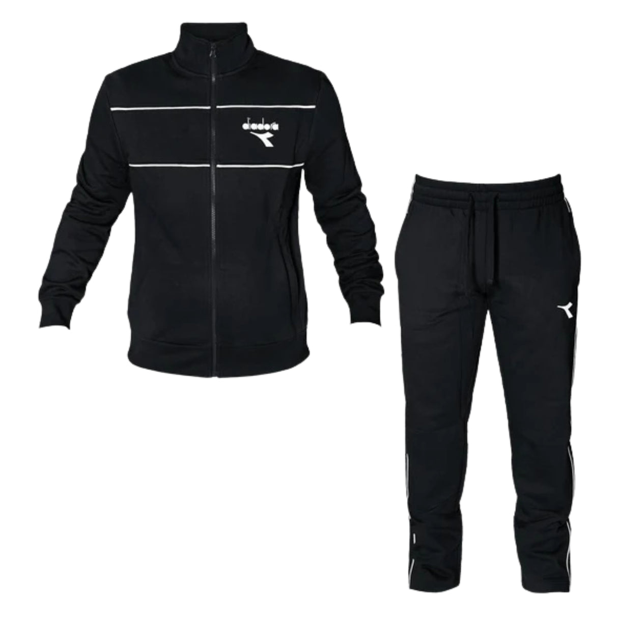 TUTA DIADORA 182281 80013 NERO FELPATA