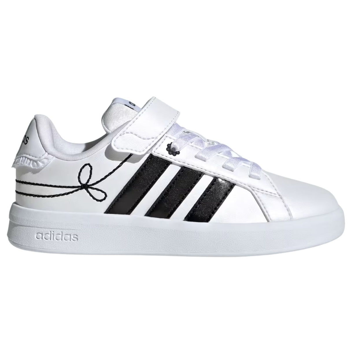 SCARPA RAGAZZI ADIDAS KH8835 GRAND COURT 3.0 STRAPPO