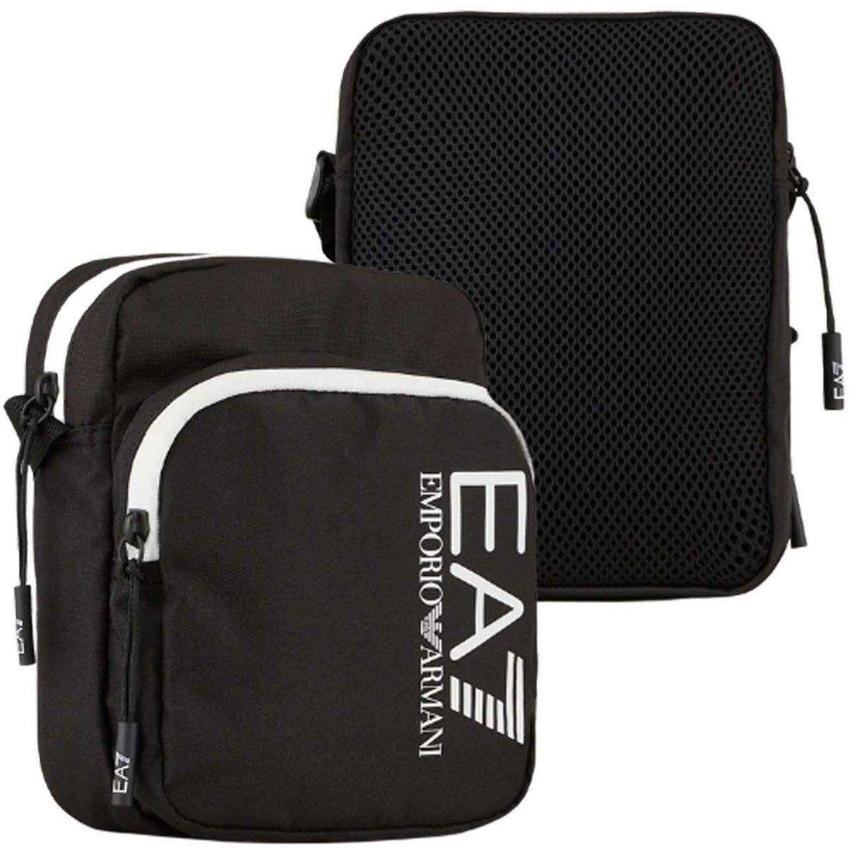 ARMANI EA7 275670 CC980 MAXI LOGO BLACK BAG