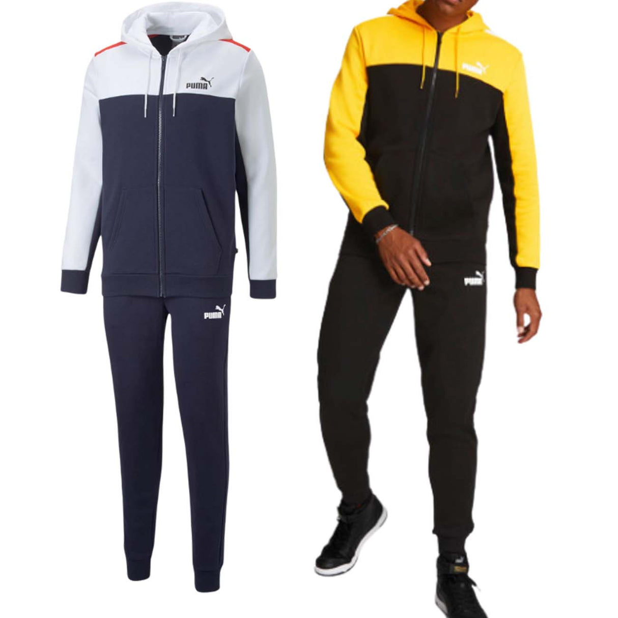 TUTA PUMA 670037 ESSENTIALS COTONE FELPATO