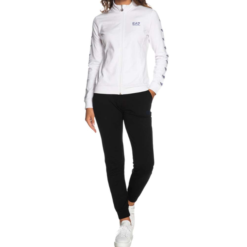 ARMANI EA7 6LTV68 TJJRZ FLEECE COTTON WOMEN'S TRACKSUIT