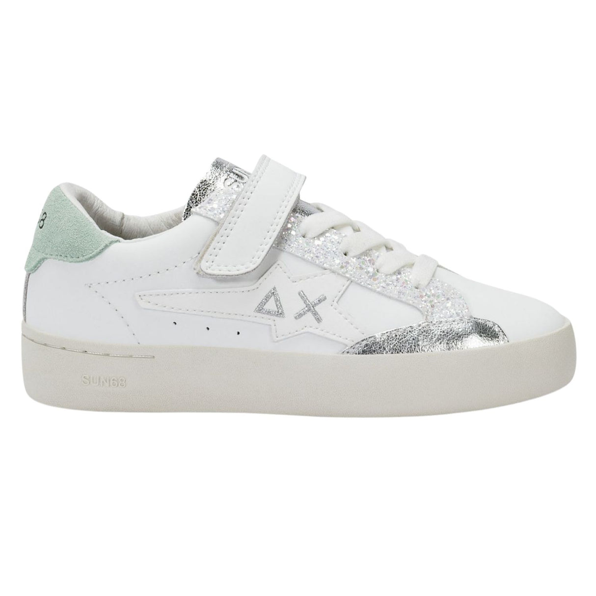 SCARPA RAGAZZE SUN 68 Z36442K 0105 KATY BIANCO ORO