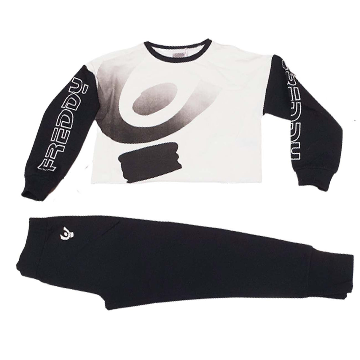 GIRLS TRACKSUIT FREDDY FR0860 COTTON FLEECE