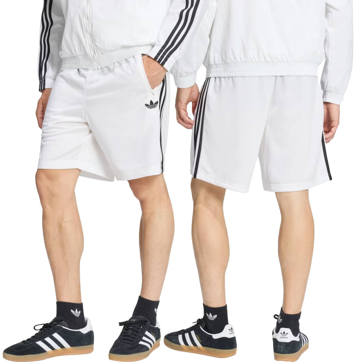 PANTALONCINO ADIDAS KE1378 FIREBIRD BIANCO