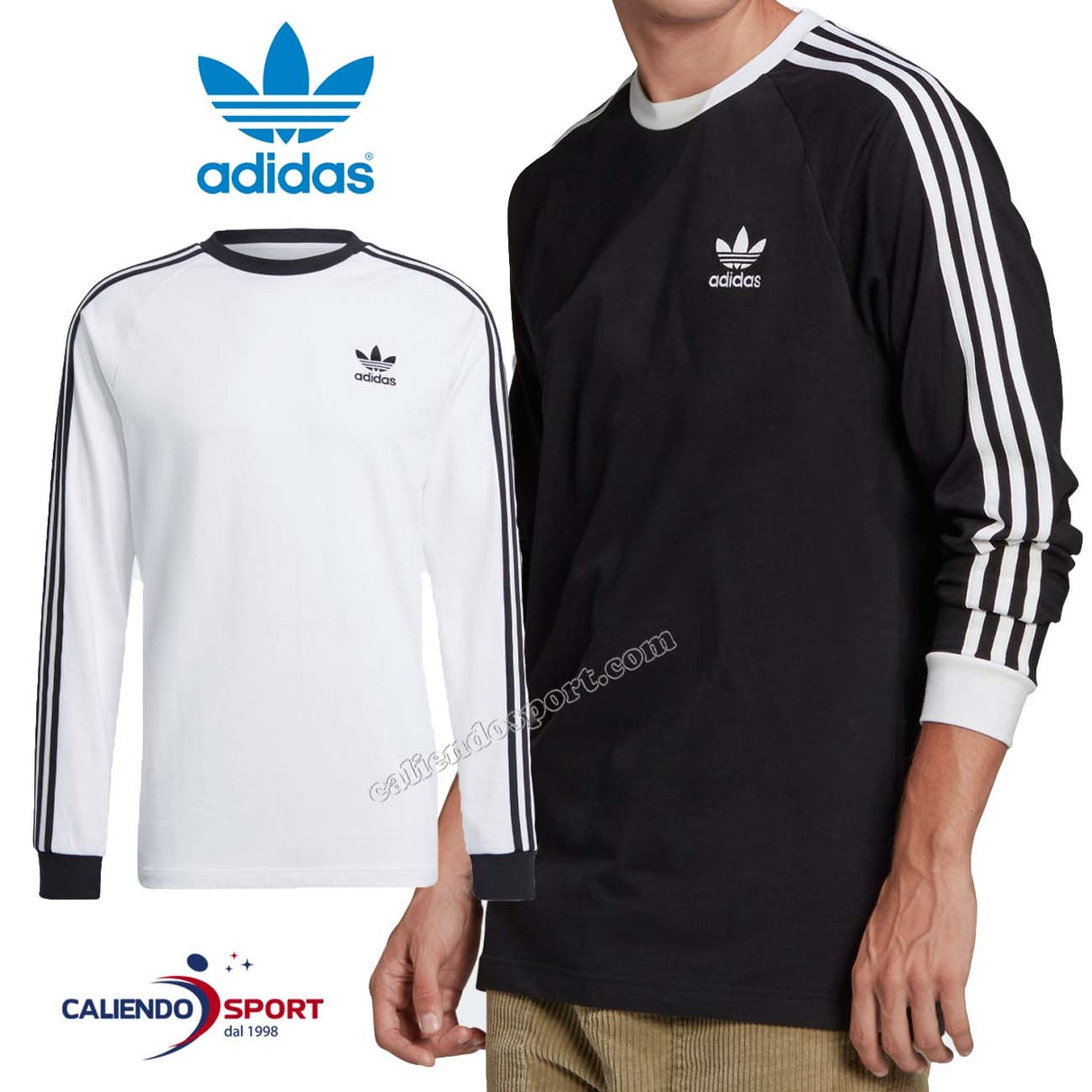 T-SHIRT ADIDAS GN3478 GN3477 CLASSICS 3-STRIPES