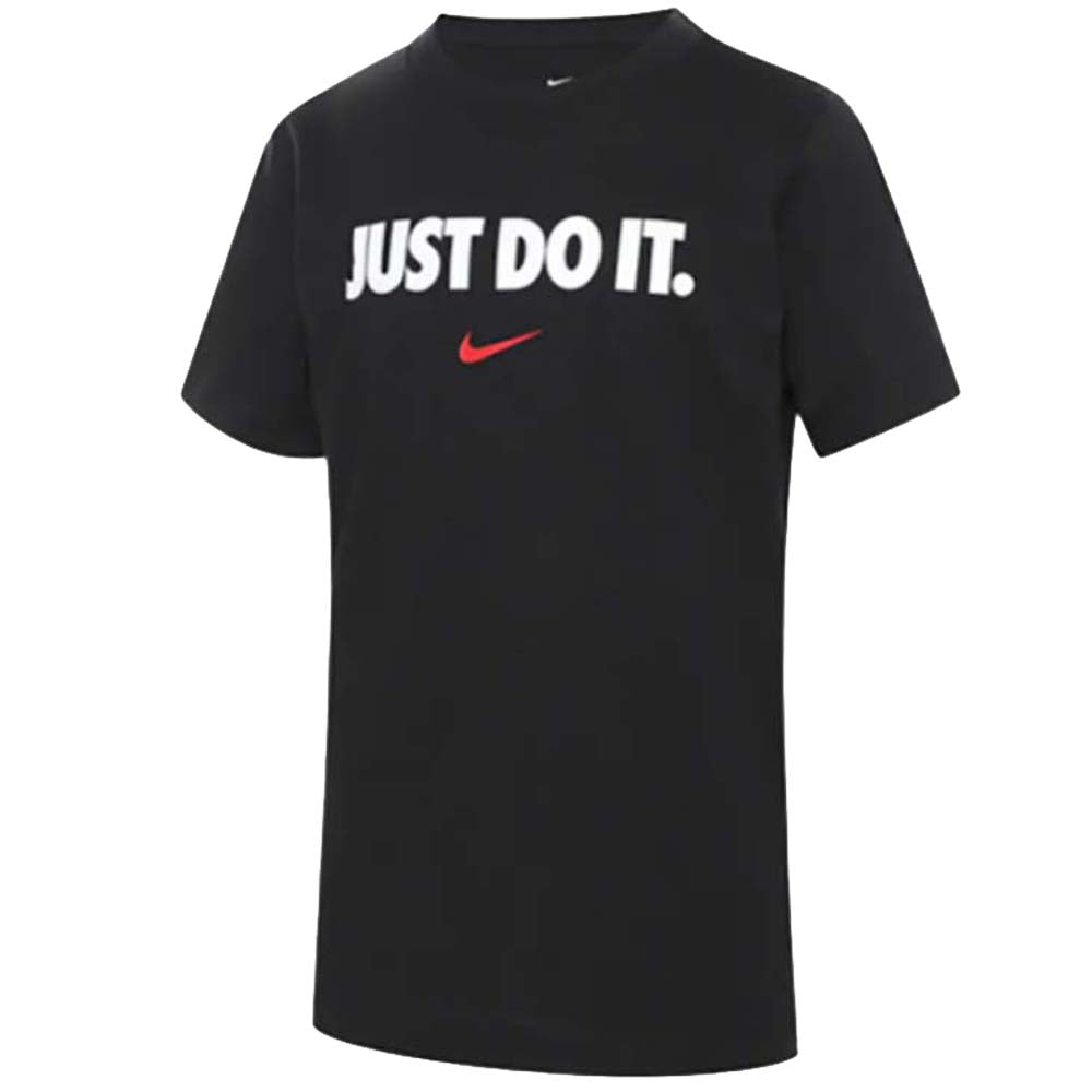 NIKE BOYS DC7792 SDI BLACK WHITE T-SHIRT