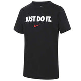 NIKE BOYS DC7792 SDI BLACK WHITE T-SHIRT