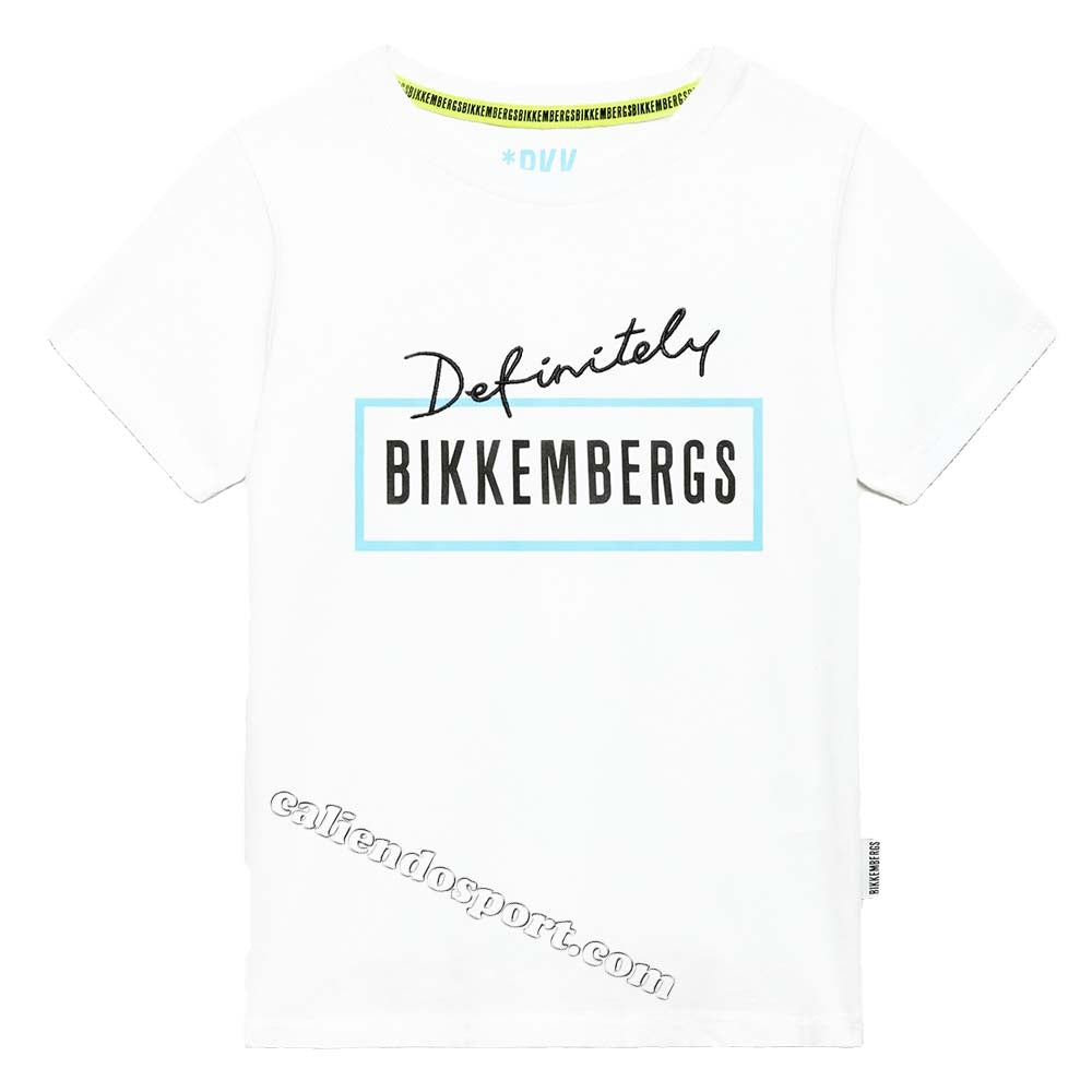 BIKKEMBERGS BK0211 COTTON CHILDREN'S T-SHIRT