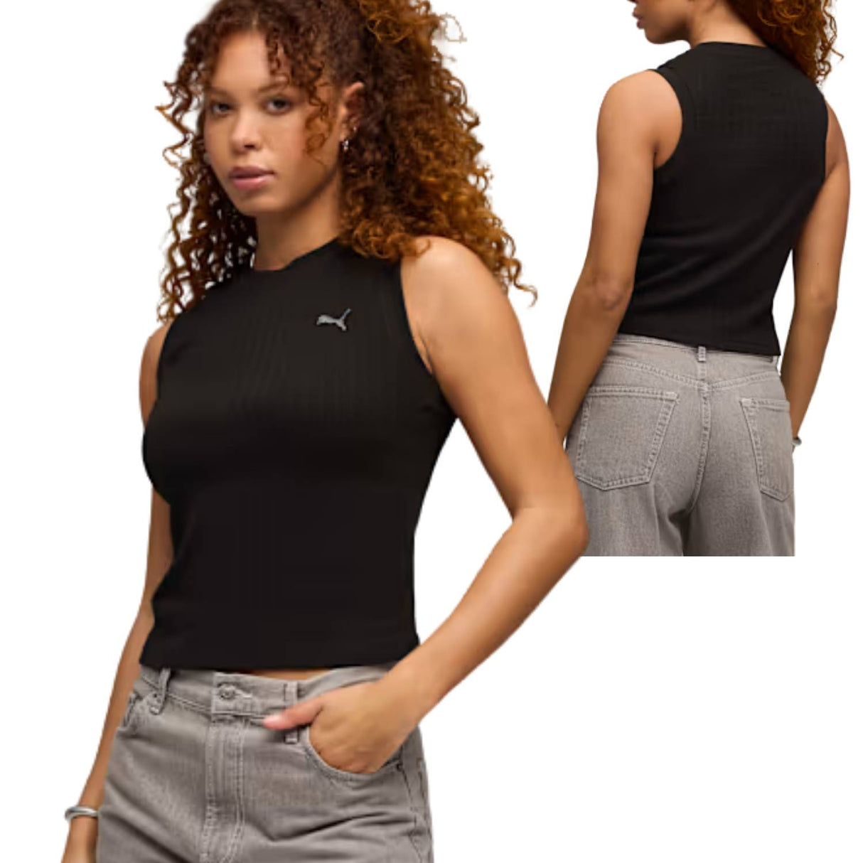 CANOTTA DONNA PUMA 691893 01 HER NERO COSTE