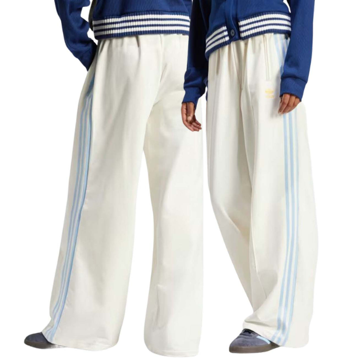 PANTALONE DONNA ADIDAS IT9838 JOGGER BIANCO