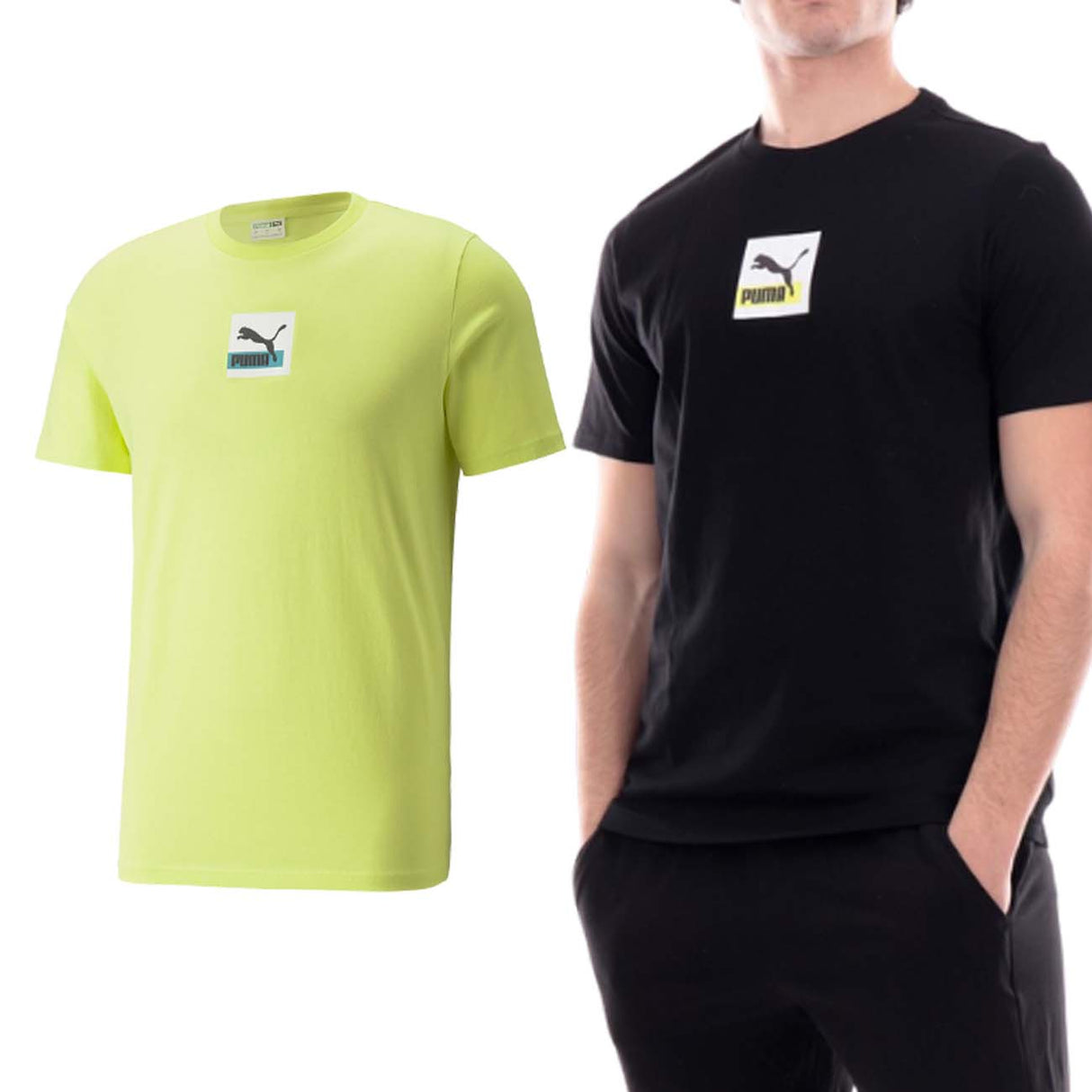 T-SHIRT EN COTON PUMA 533653 BRAND LOVE