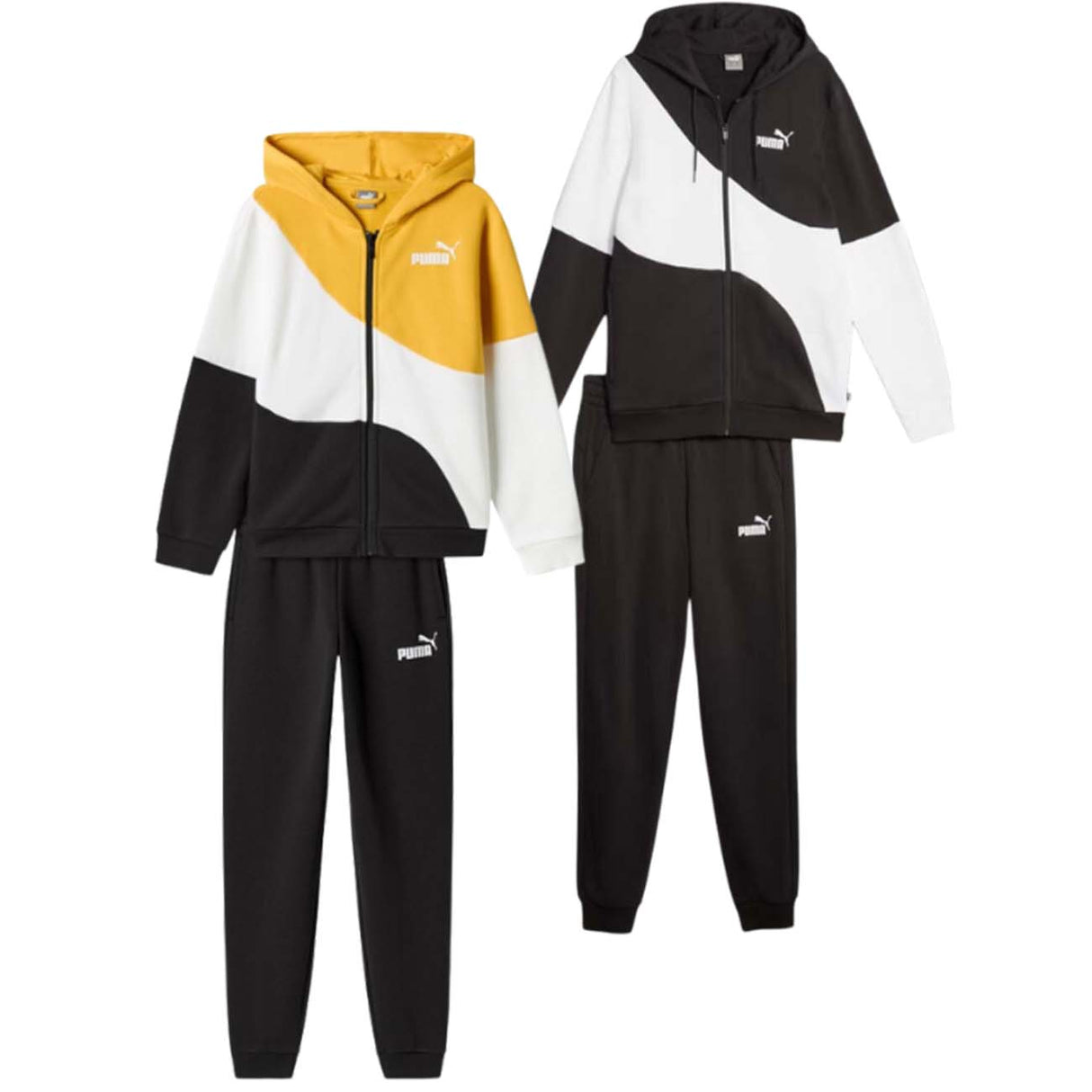 TUTA RAGAZZI PUMA 679155 POWER CAT COTONE FELPATO