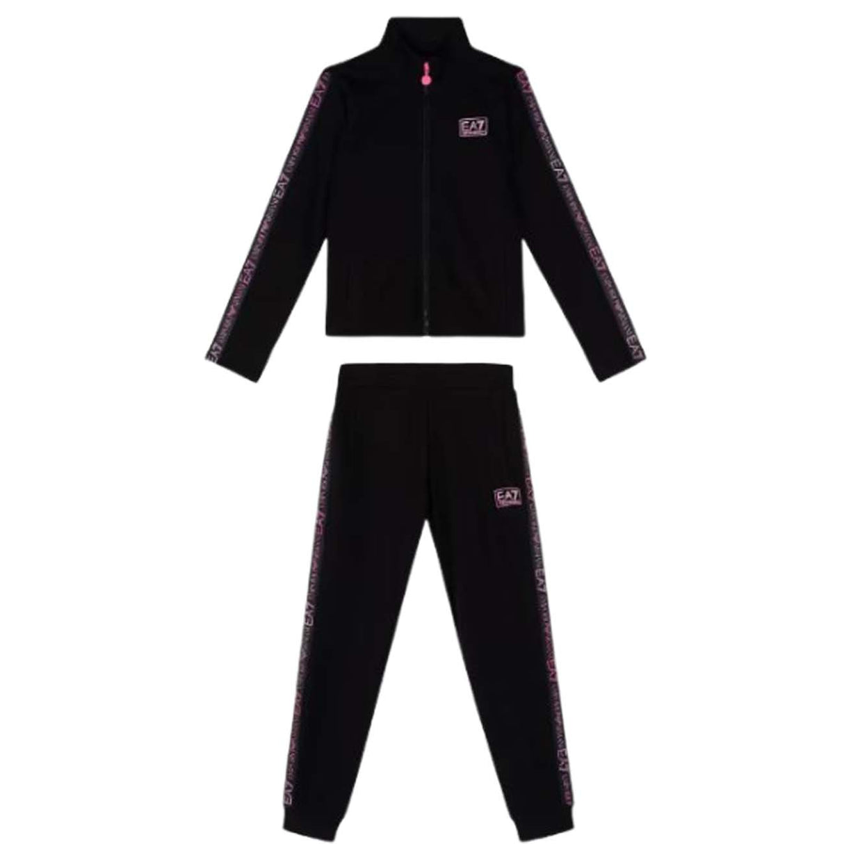GIRLS TRACKSUIT ARMANI EA7 6LFV06 FJALZ COTTON FLEECE