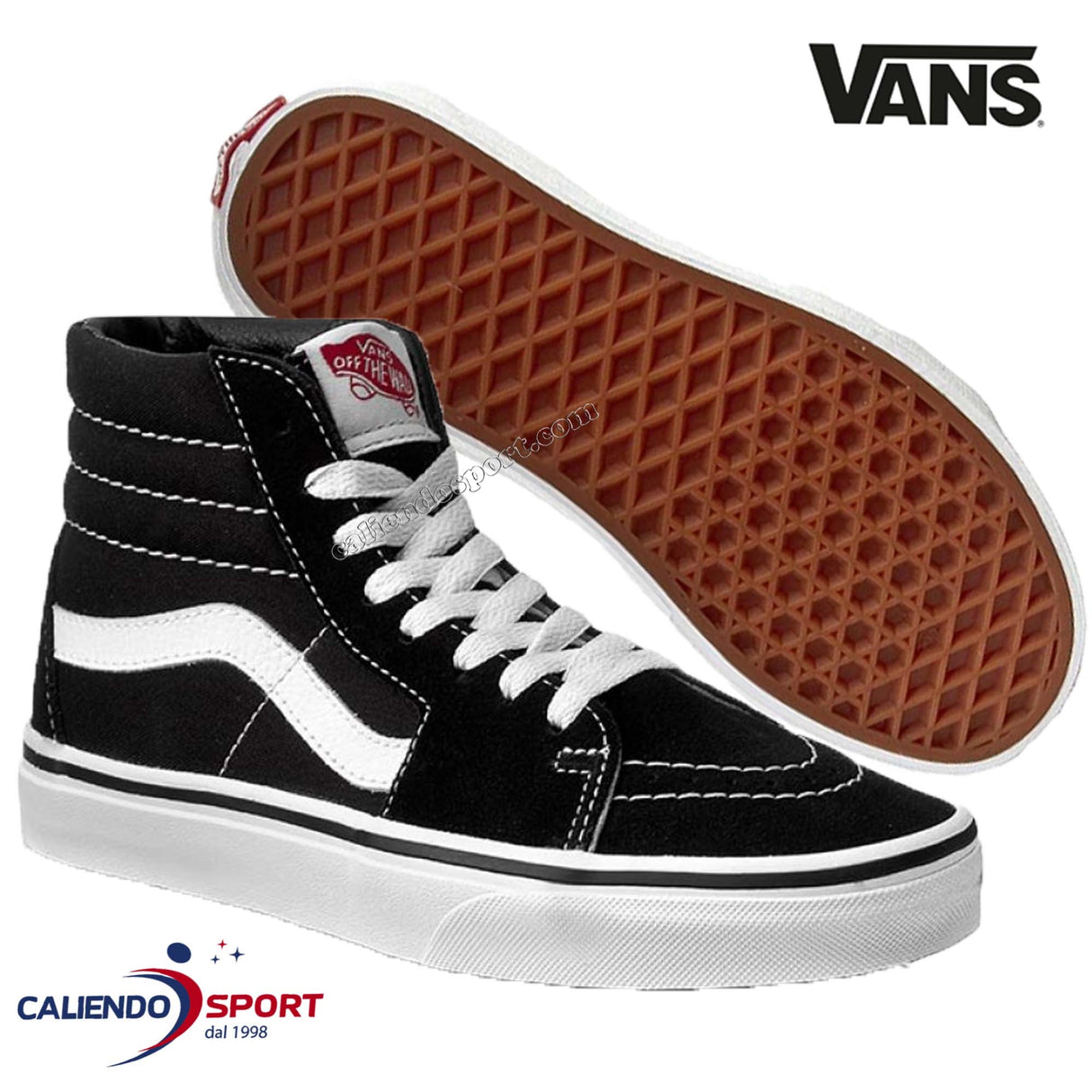 VANS SK8-HI VN000D5IB8C1 BLACK HIGH NECK UNISEX SHOES