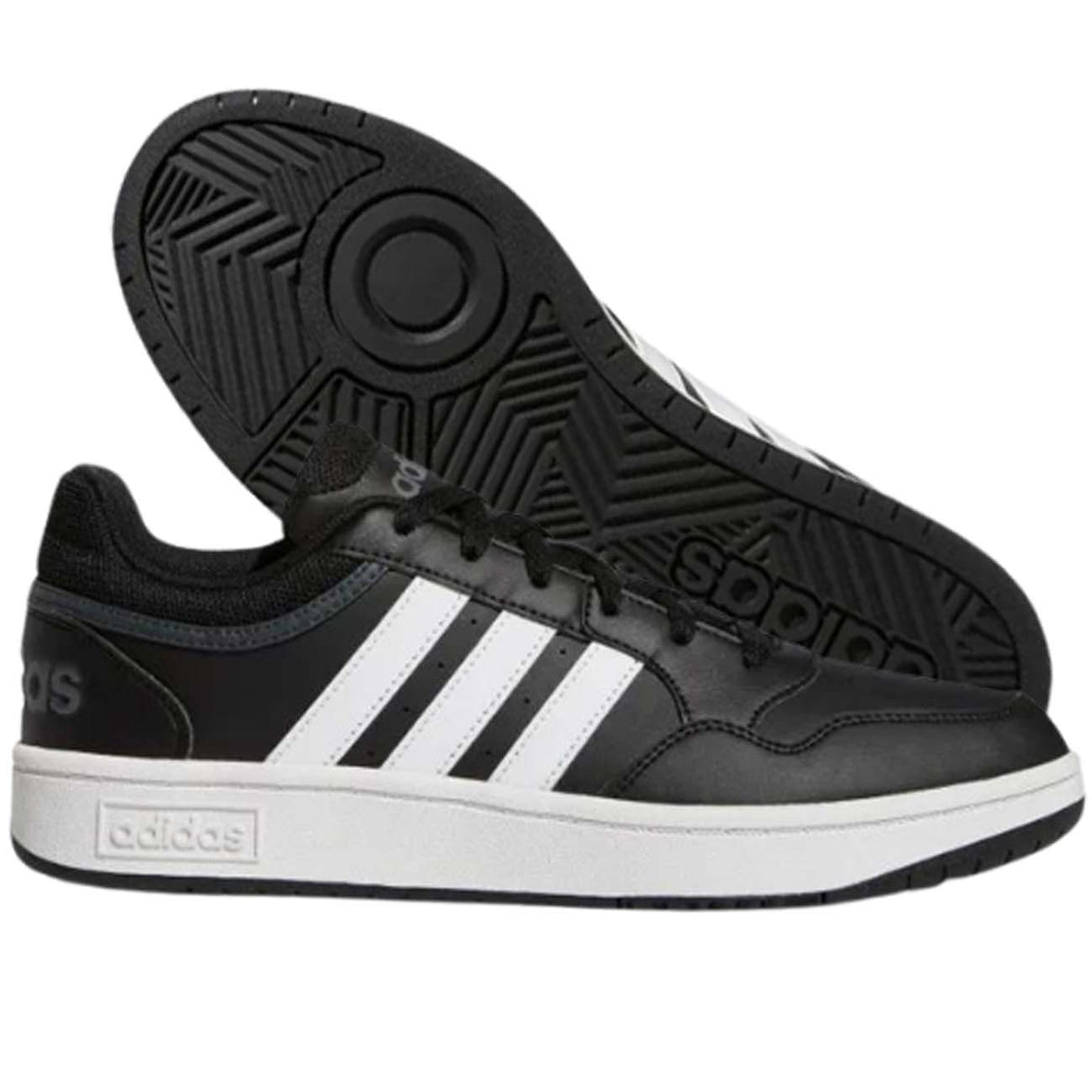 ADIDAS GY5432 HOOPS BLACK CLASSIC SHOE