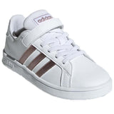 ADIDAS EF0107 EF0109 GRAND COURT WHITE SHOES CHILDREN