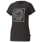 WOMEN'S T-SHIRT PUMA 674451 GRAPHICS COTTON