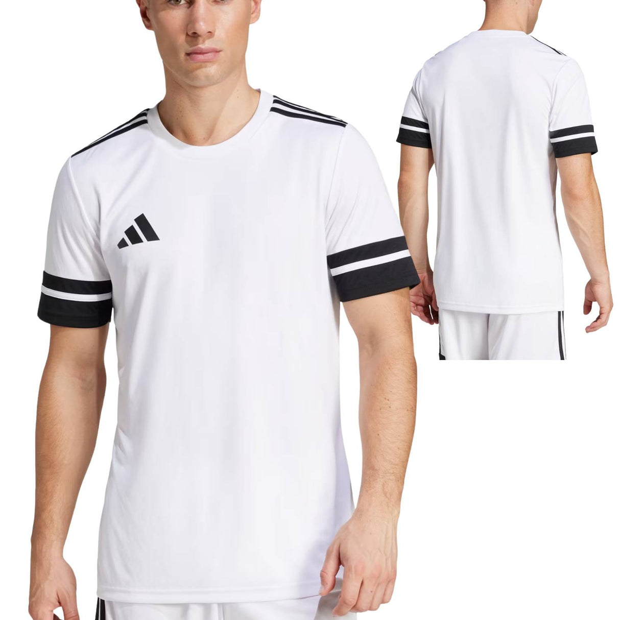 T-SHIRT ADIDAS JG5835 SQUADRA 25 JERDEY SPORT BIANCO