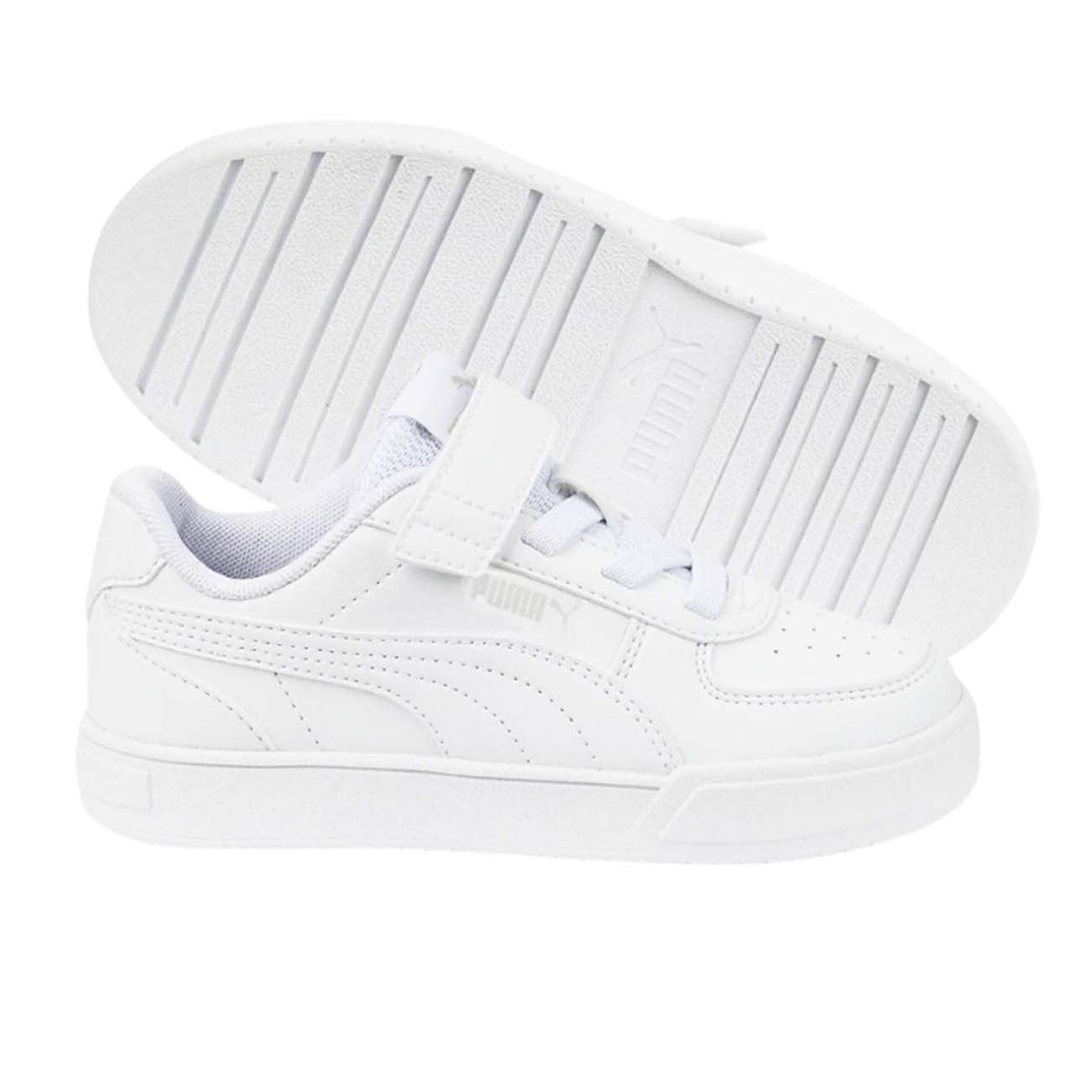 SCARPA PUMA RAGAZZI 389307 01 CAVEN AC BIANCO
