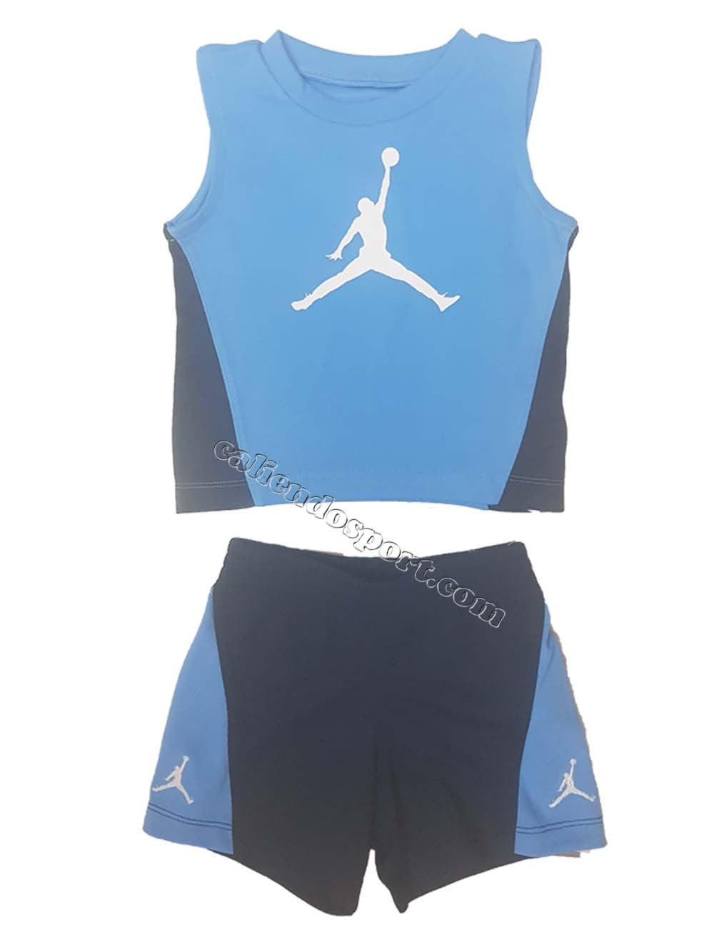 COMPLETO JORDAN BIMBO 655950 TRIANGLE PANTALONCINO+SMANICATO
