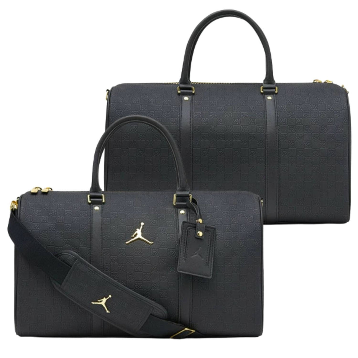 BORSONE JORDAN LM0987 K5X UNISEX MONOGRAM  NERO