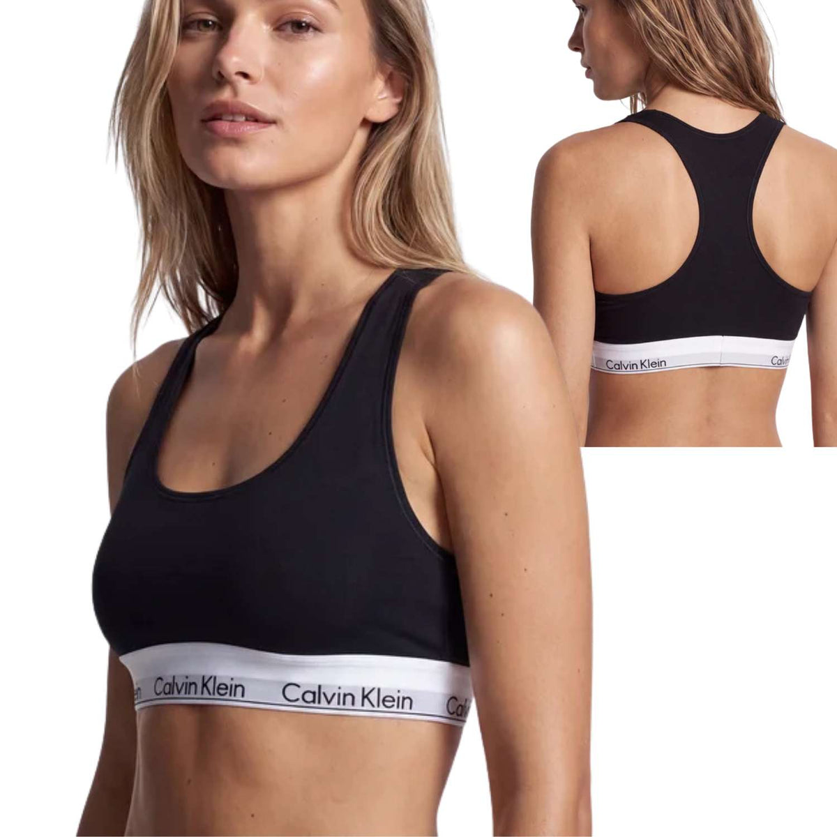 REGGISENO CALVIN KLEIN LV00QF8593-UB1UNDERWEAR NERO