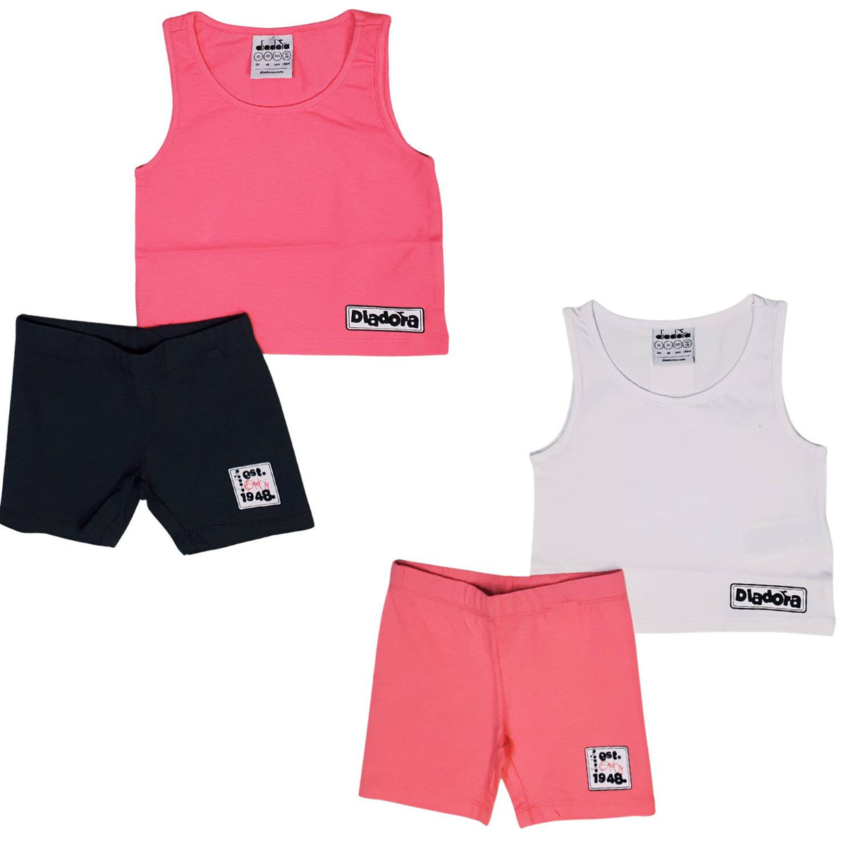 COMPLETO BAMBINE DIADORA 182875 20002 T-SHIRT + PANTALONCINO