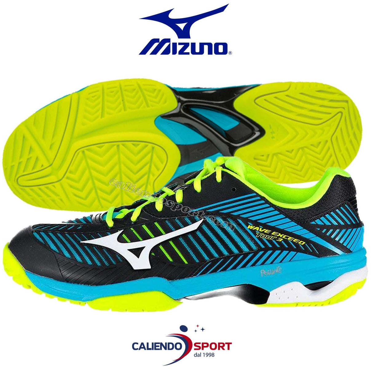 SCARPA MIZUNO 61GA187025 UOMO TENNIS WAVE EXCEED TOUR 3 AC SPORT