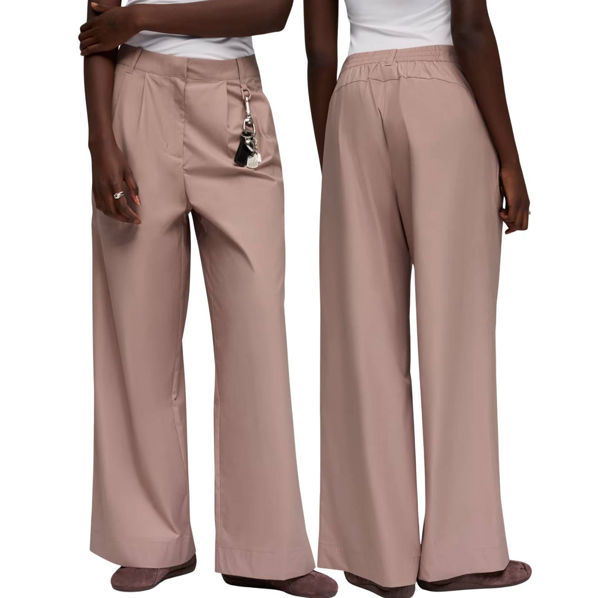 PANTALONE DONNA PUMA 634570-88 PUMATECH SENSE NERO WINDCELL