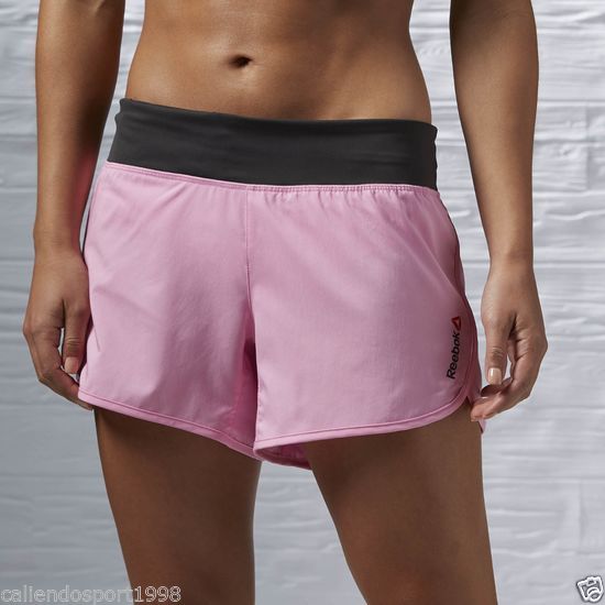 Donna Fitness & Training Short Reebok ONE Series  Sport pale