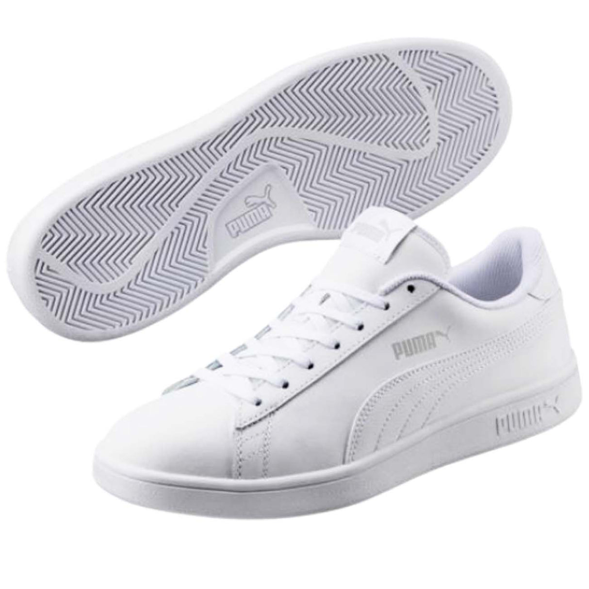 PUMA 365215 07 WHITE SMASH V2 L SHOE