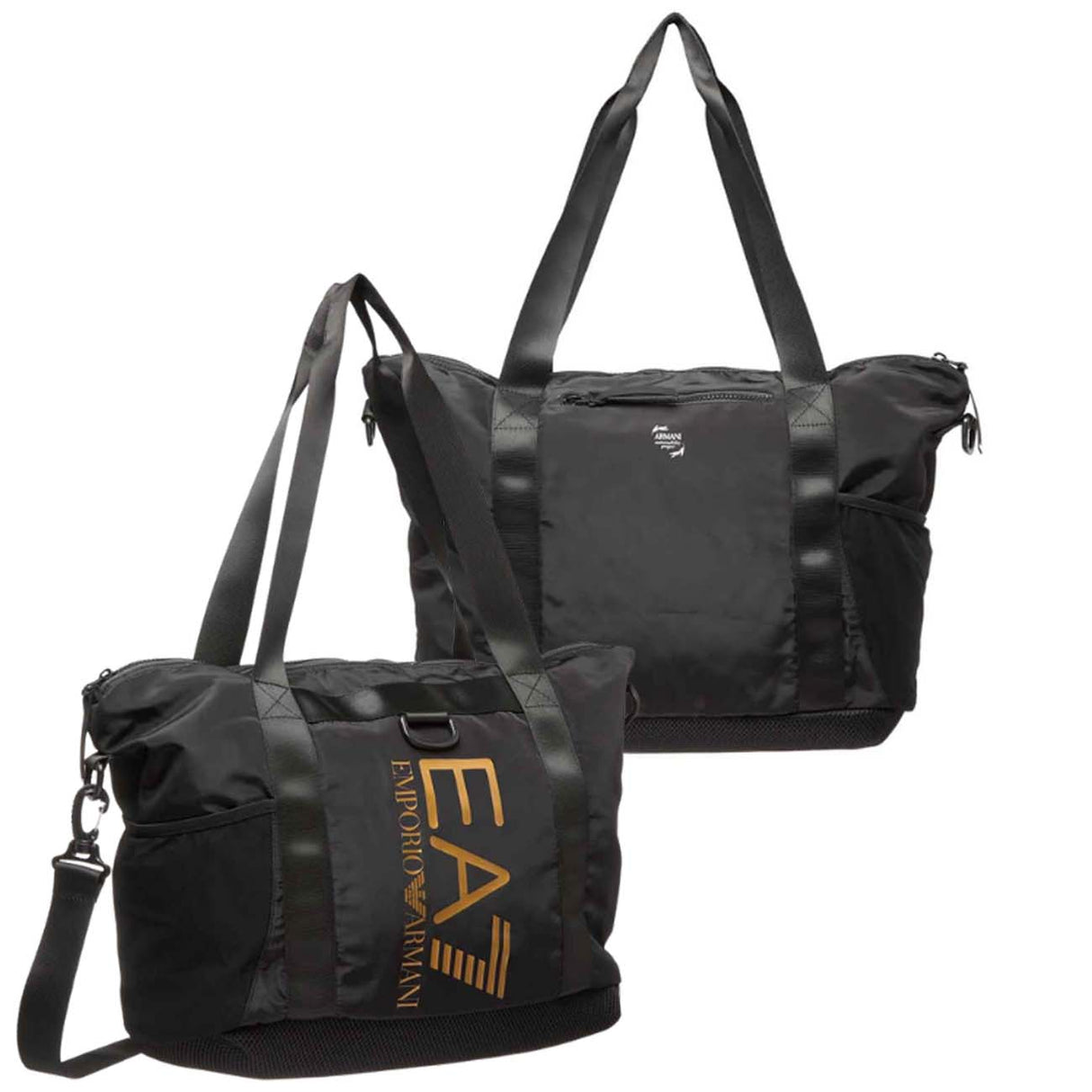 ARMANI EA7 245061 2F910 BLACK UNISEX BAG