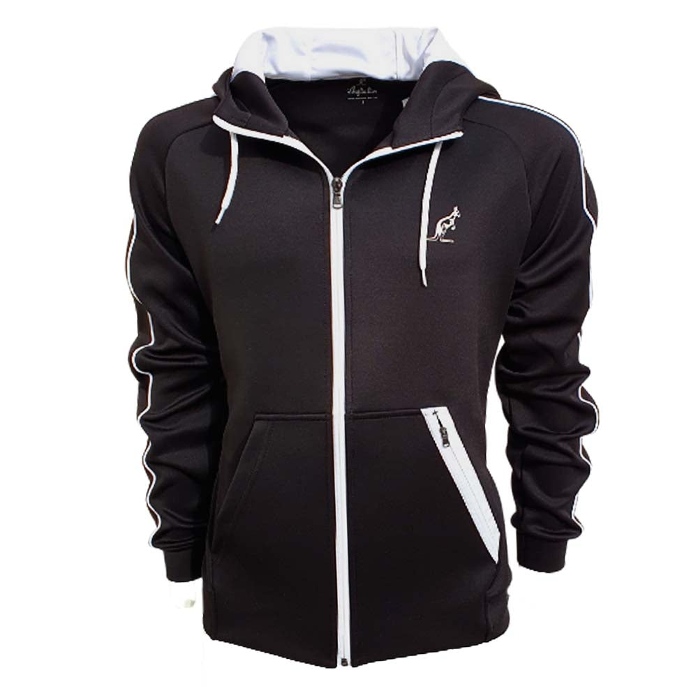 VESTE AUSTRALIENNE TEUGC0008 VOLEE NOIRE