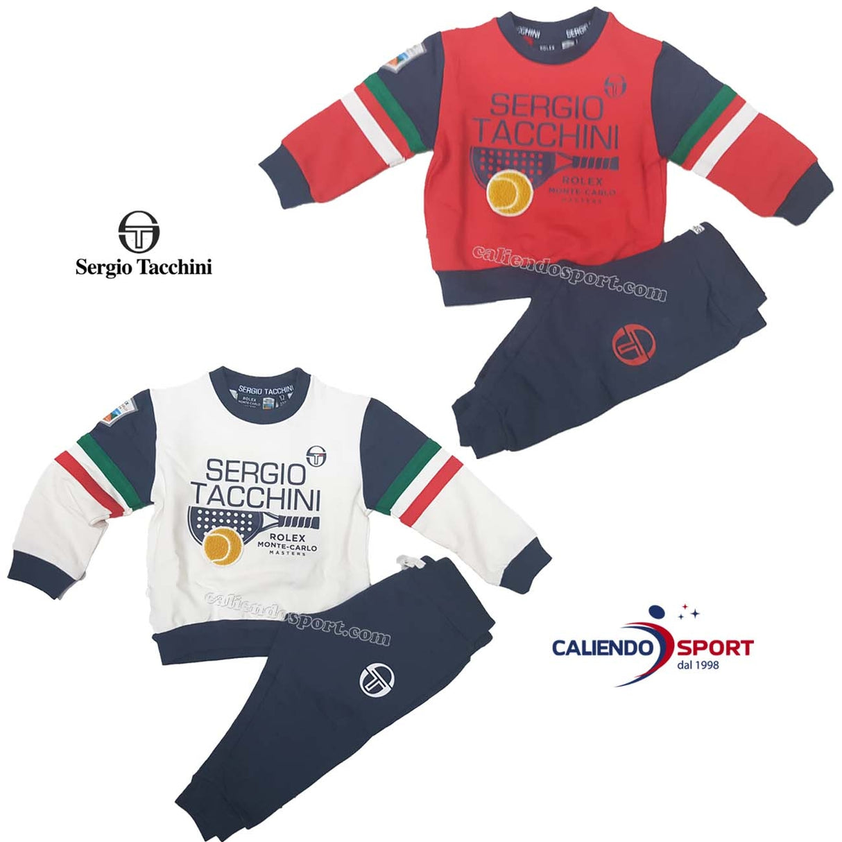 SURVÊTEMENT SWEAT-SHIRT BLEU POUR ENFANTS SERGIO TACCHINI 3071T0022