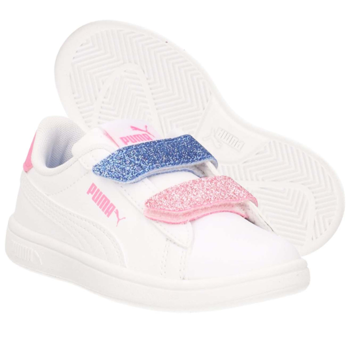 SCARPA BAMBINI PUMA 395609-01 SMASH 3.0 L GLITTER