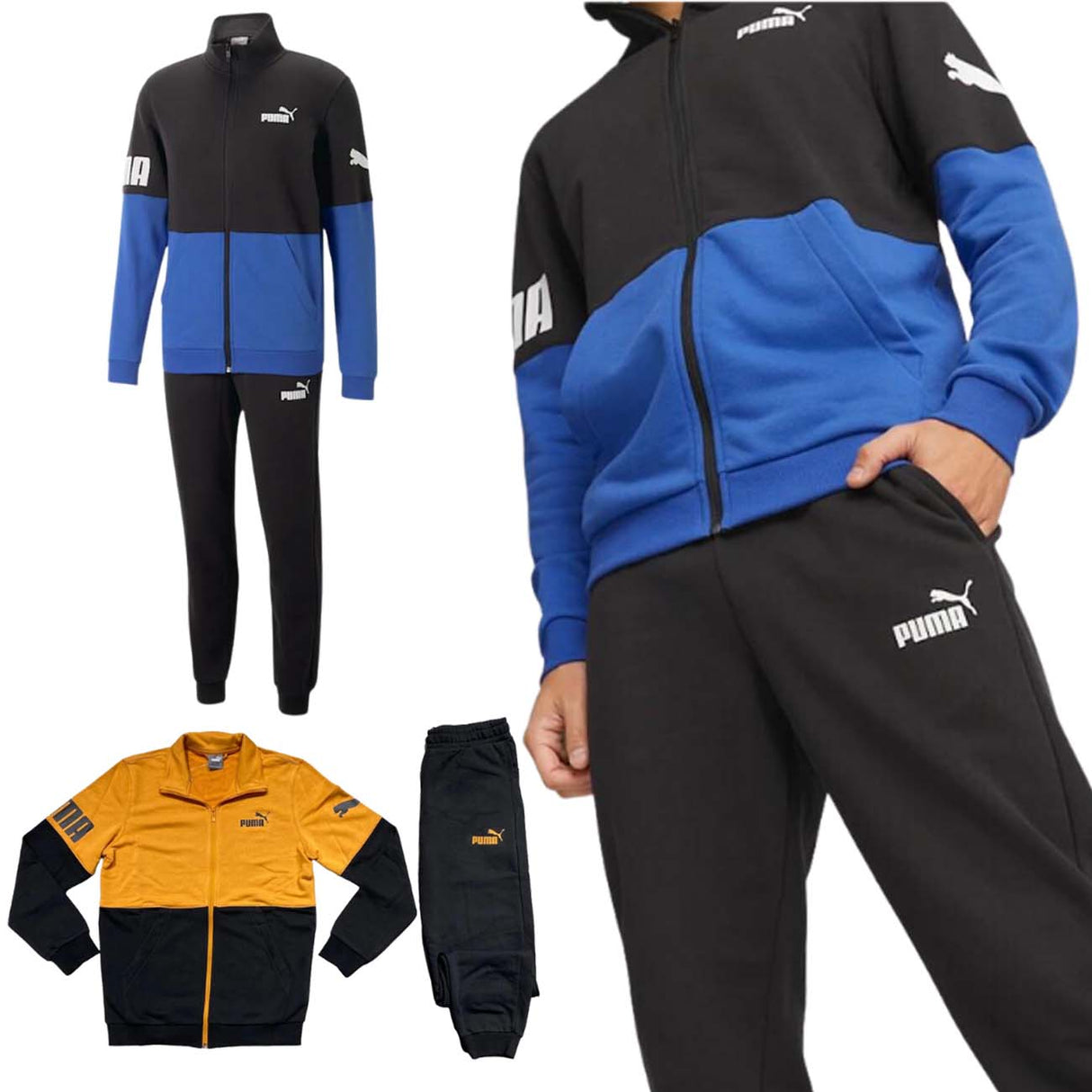 PUMA 673310 56 POWER BRUSHED COTTON TRACKSUIT
