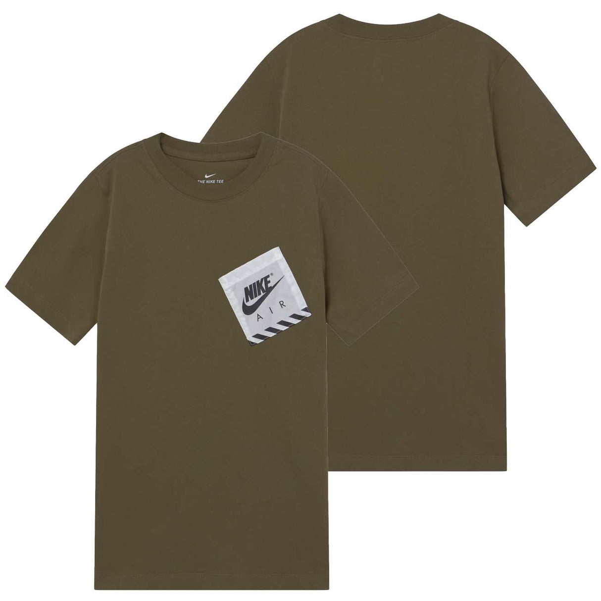 T-SHIRT BAMBINI NIKE DH6565 222 SPORTSWEAR COTONE VERDE