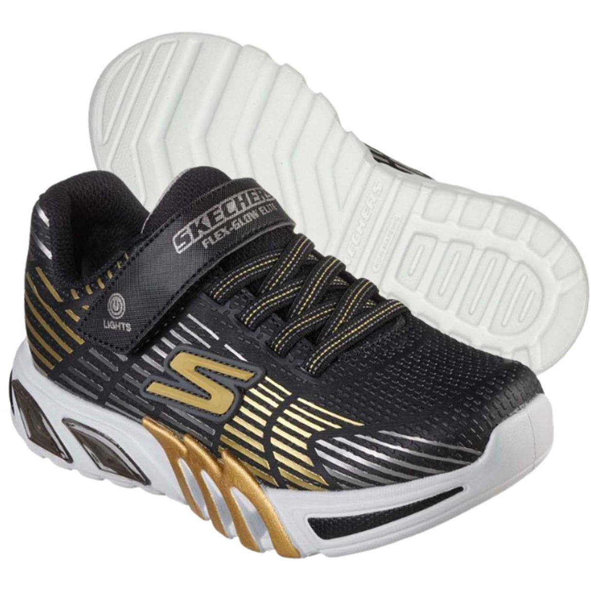 CHAUSSURES SKECHERS 400135L BKGD FLEX-GLOW ELITE POUR GARÇONS