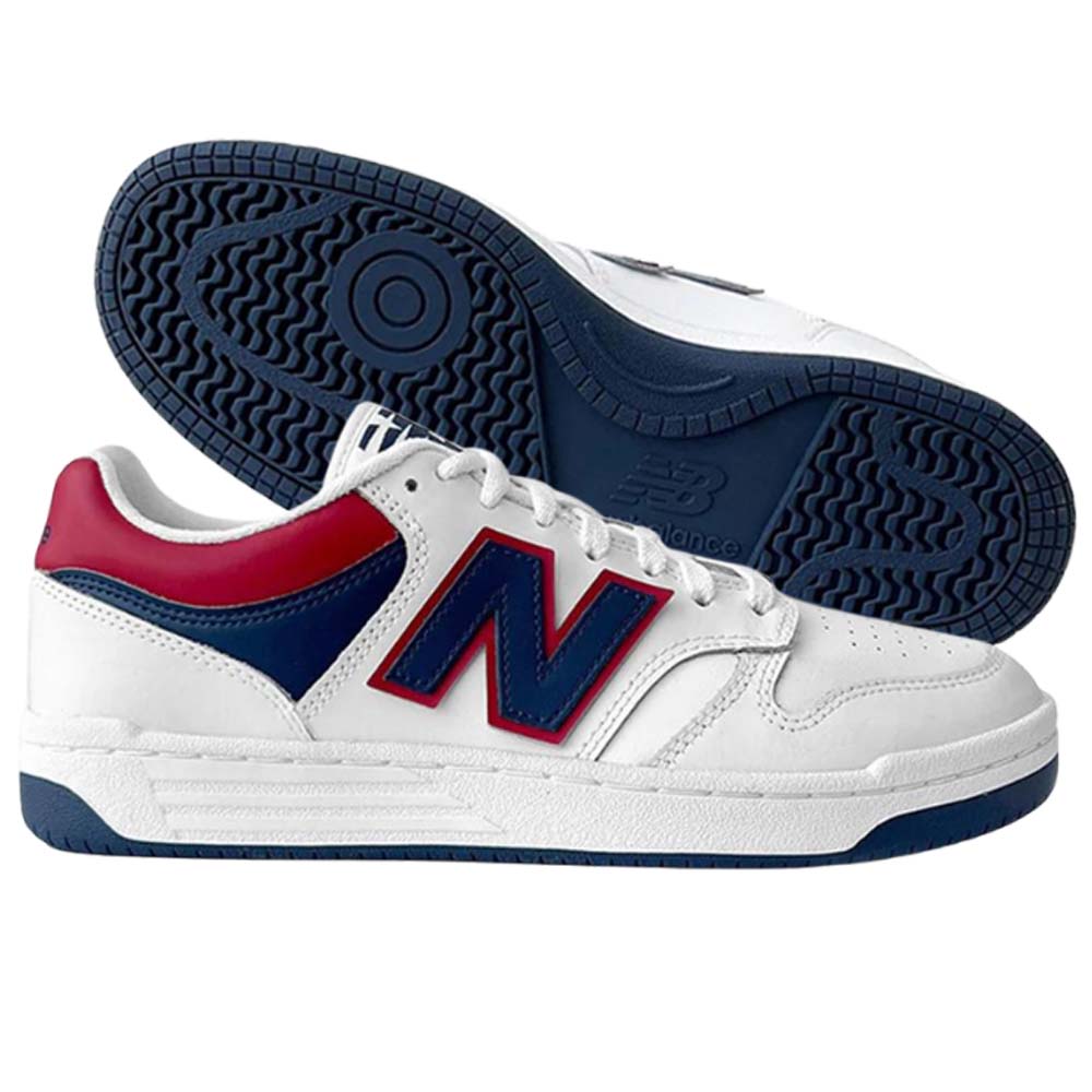 NEW BALANCE SHOE BB480LNR WHITE