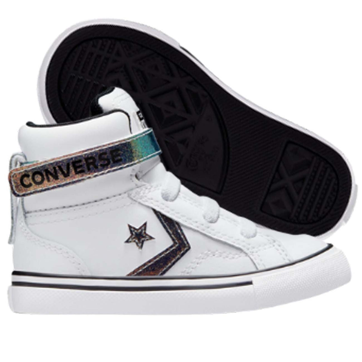 CONVERSE 771534C IRIDESCENT GLITTER PRO BLAZE GIRLS SHOES
