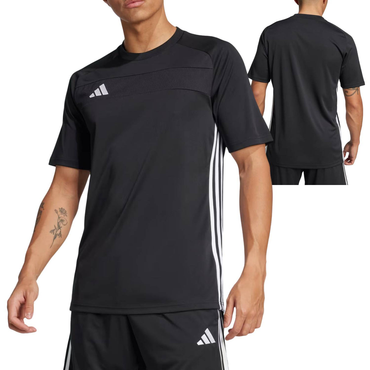 T-SHIRT ADIDAS JD0446 TIRO 25 ESSENTIALS SPORT NERO